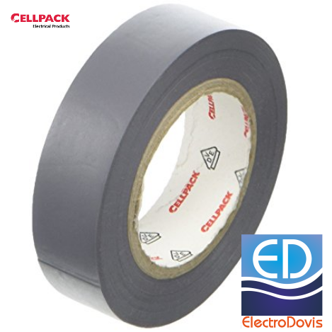 BANDA izolatoare 25m/19mm Cellpack gri