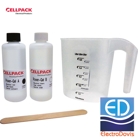 Rasina transparent +flexibila 1000ml Powergel