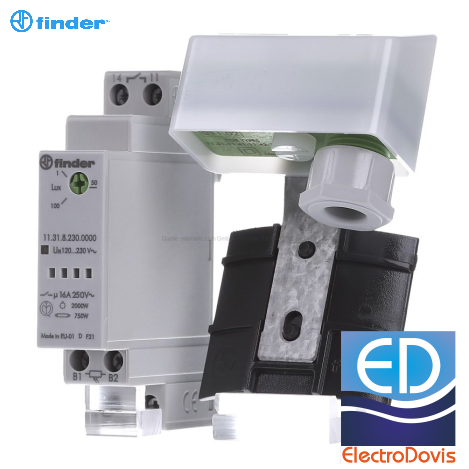 RELEU crepuscular 11.31 Finder 2MODULE 16A 11.31.8.230.0000