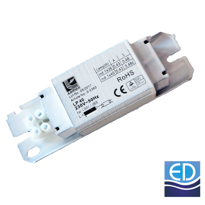 BALLAST ELECTRONIC 1X36W 00-846
