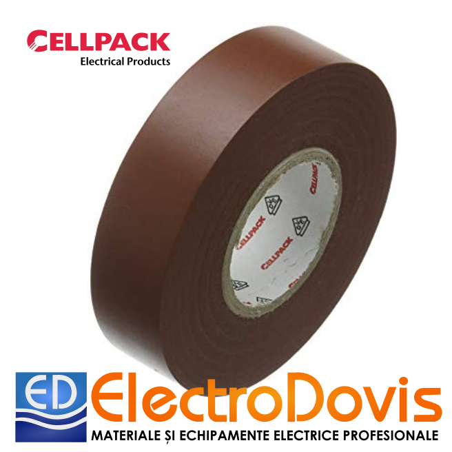 BANDA izolatoare 25m/19mm Cellpack maro