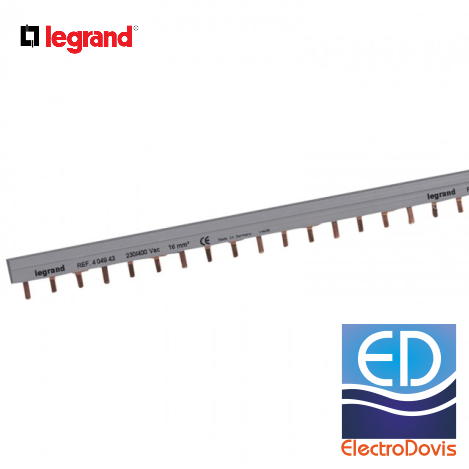 BARETA siguranțe pieptene tripolar 19P Legrand 404943 (1metru)