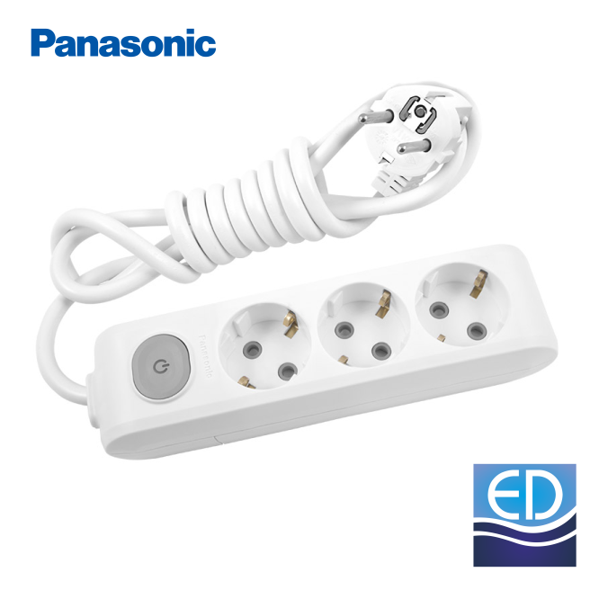prelungitor 5M 3PR+Întrerupător Panasonic