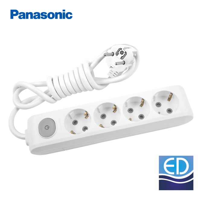 prelungitor 3M 4PR+Întrerupător Panasonic