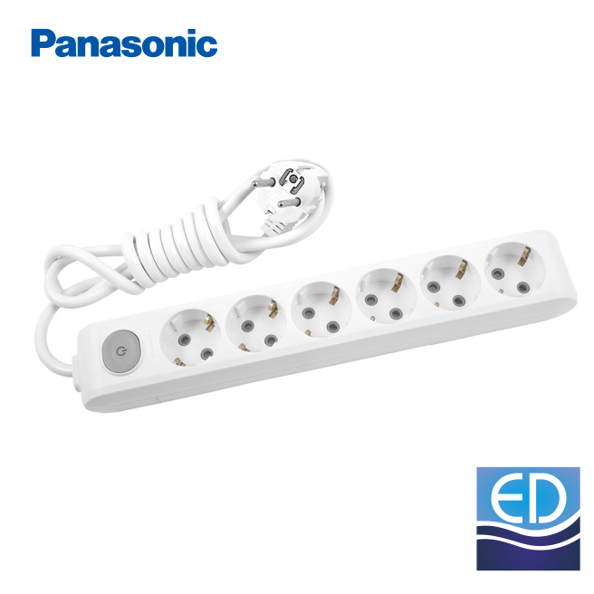 prelungitor 3M 6PR+Întrerupător Panasonic