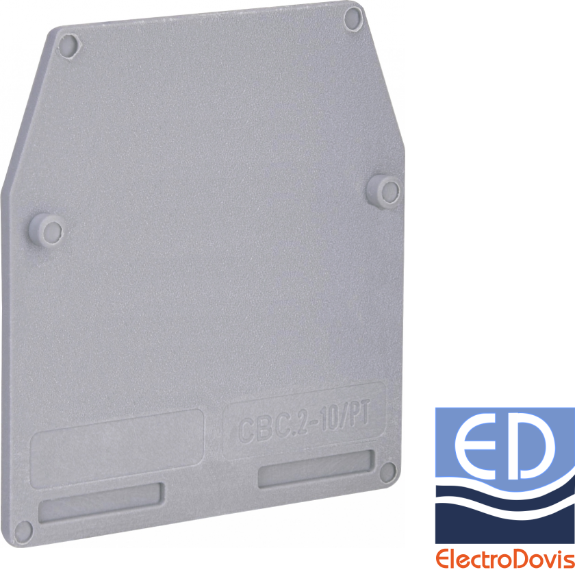 CAPAC CLEMA SINA DIN 2-10 gri ESC-CBC.2-10/pentru Eti 003903010