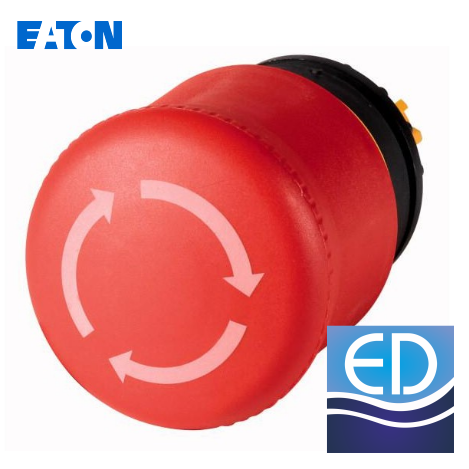 BUTON CIUPERCA M22 PVT - CU ROTIRE