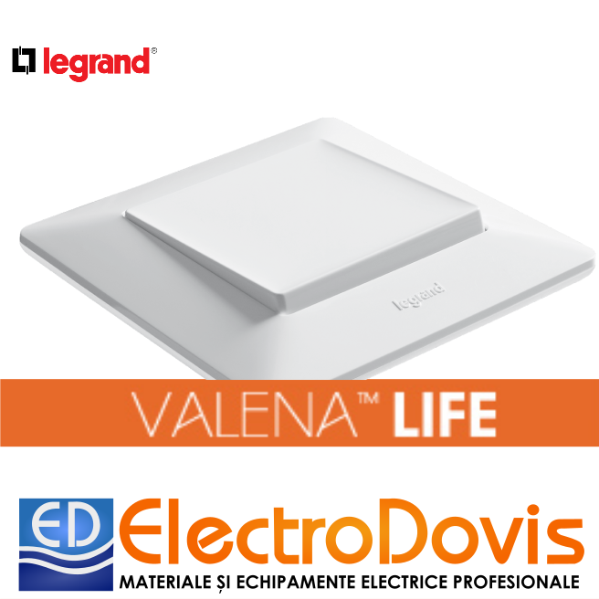 Întrerupător ST VALENA LIFE 10A/250V 752101