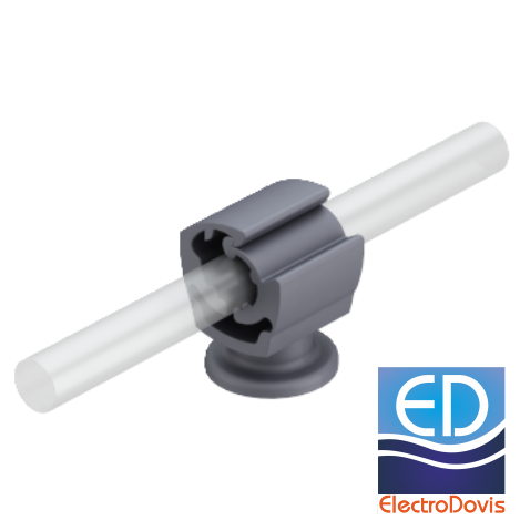SUPORT FIXARE pentru FIR ol-zn M8 20mm OBO 5207444