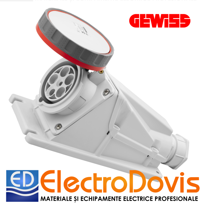 PRIZA trifazat pentru 5X63A IP67 400V 90' GW63527 6H