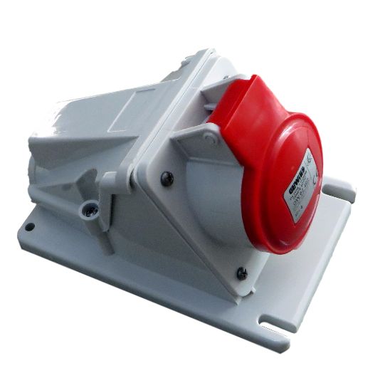 PRIZA trifazat pentru 4X32A IP44 400V 90' GW62492 6H