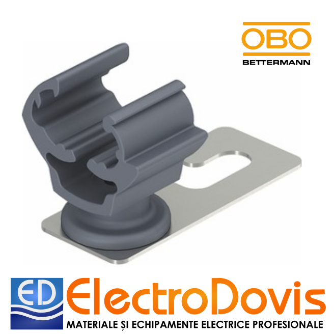SUPORT FIXARE pentru FIR ol-zn M8 20mm OBO 5216818 159/VA pentru acoperis