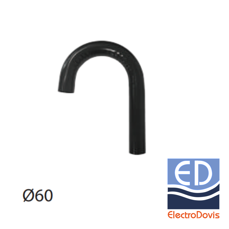 BRAT SIMPLU J 60cm NEGRU