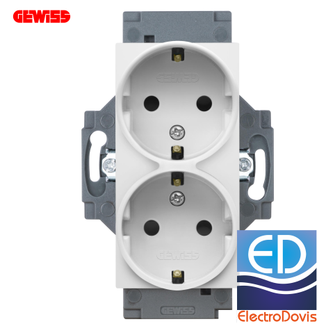 PRIZA DB ST CP DAHLIA 16A/250V GW35204W
