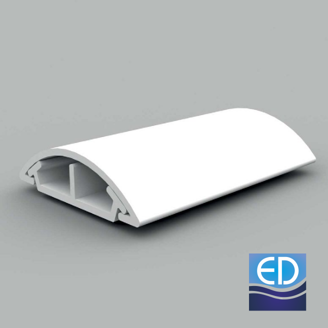CANAL CABLU PVC (pardos.) LO35 35x10.5 alb