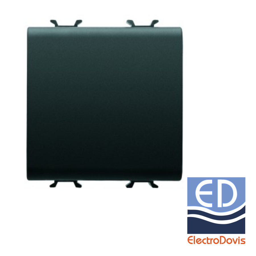 Întrerupător CAP SCARA 2P 16A negru Chorus GW12071