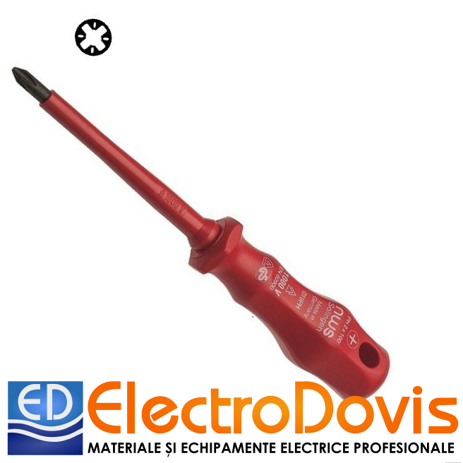 SURUBELNITA 1000V CRUCE No.3 150mm 9524