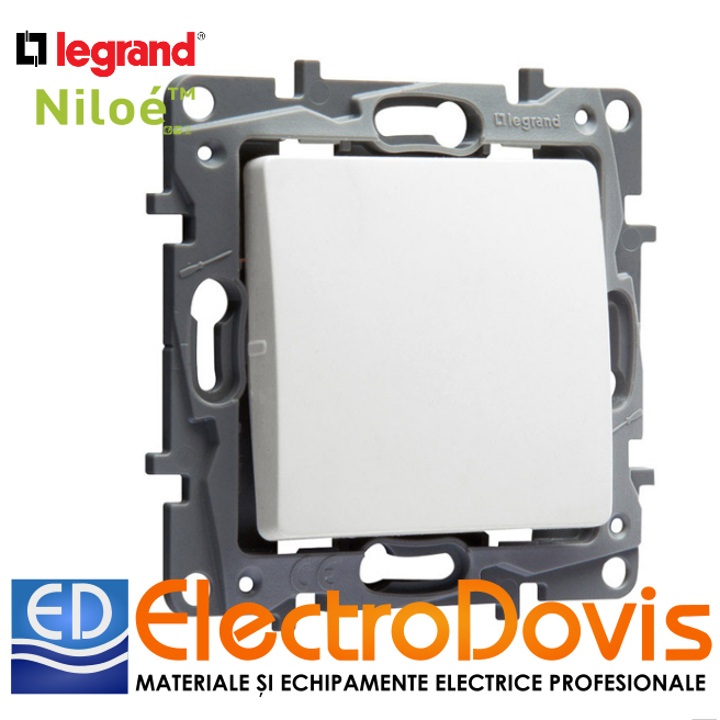 Întrerupător ST CRUCE NILOE2 10A/250V cu borne 764504