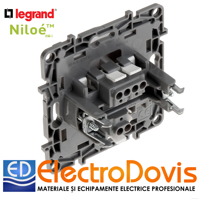Întrerupător ST SONERIE NILOE2 6A/250V 764507