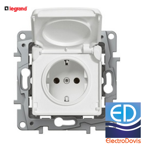 PRIZA ST CP NILOE2 cu capac IP44 16A cu borne 764531 vechi 764547