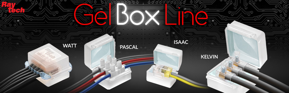CARCASA cu gel Pascal6 36x37x26mm IPx8- blister 2buc