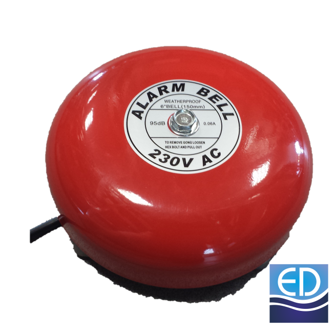 SONERIE ALARMA 150mm 95dB 230V CB-6B