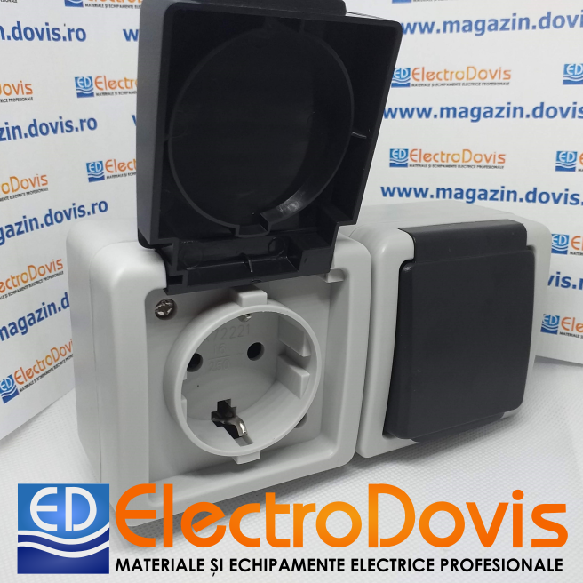 PRIZA DB pentru CP IP54 gri 13-16501223
