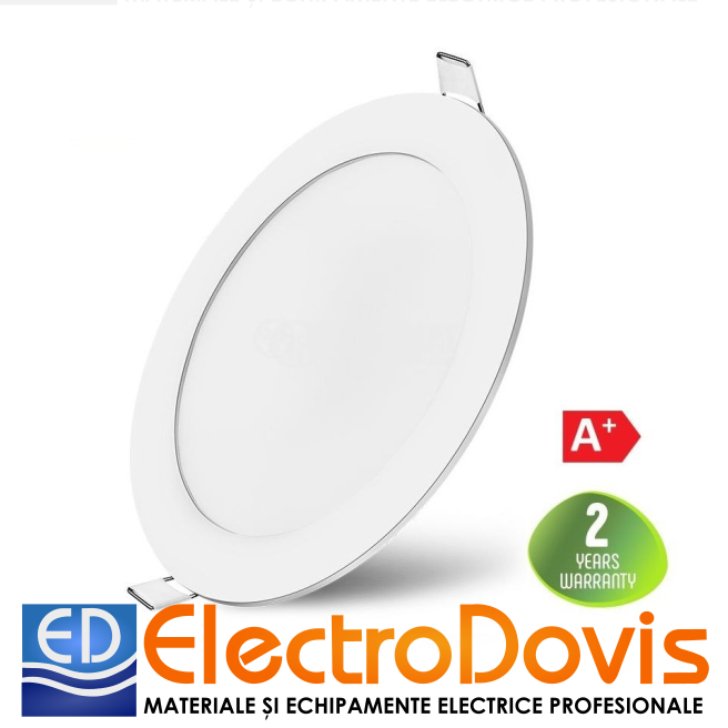 PANOU LED ROTUND 12W 6500K 910lm SPV