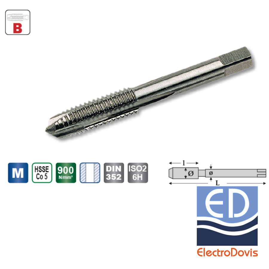 TAROD universal formB/DR HSS-E M6-352