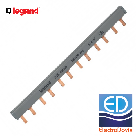 BARETA siguranțe pieptene bipolara 6P 404938 Legrand tip pin