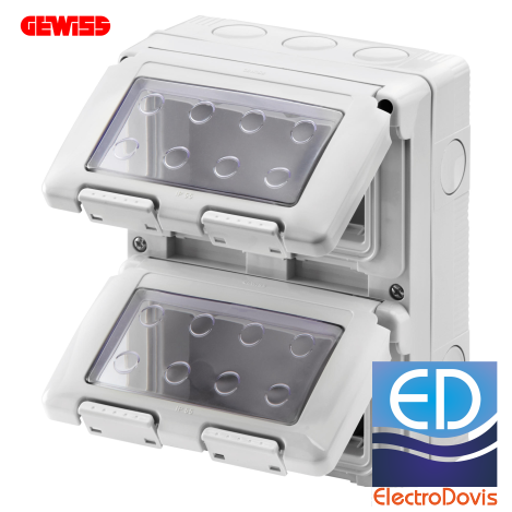 CUTIE 8P pentru IP55 (4+4) GW27051