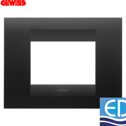 PLACA 3P Geo Chorus Negru Satinat GW16403VN