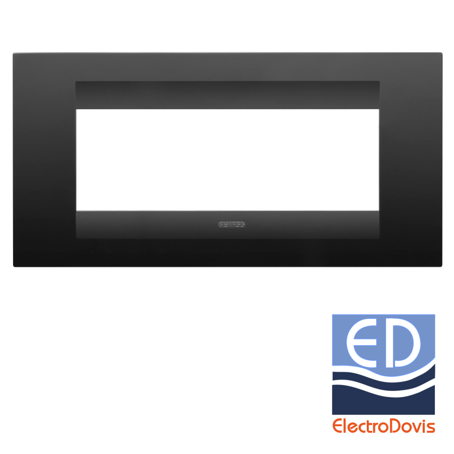 PLACA 6P Geo Chorus Negru Satinat GW16406VN