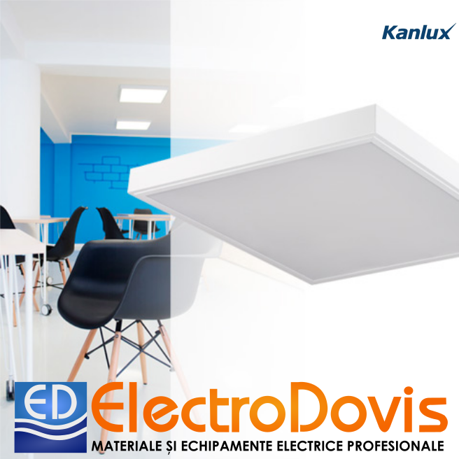 PANOU LED PATRAT aplicat 36W 4000K lumina neutra TOWE LED