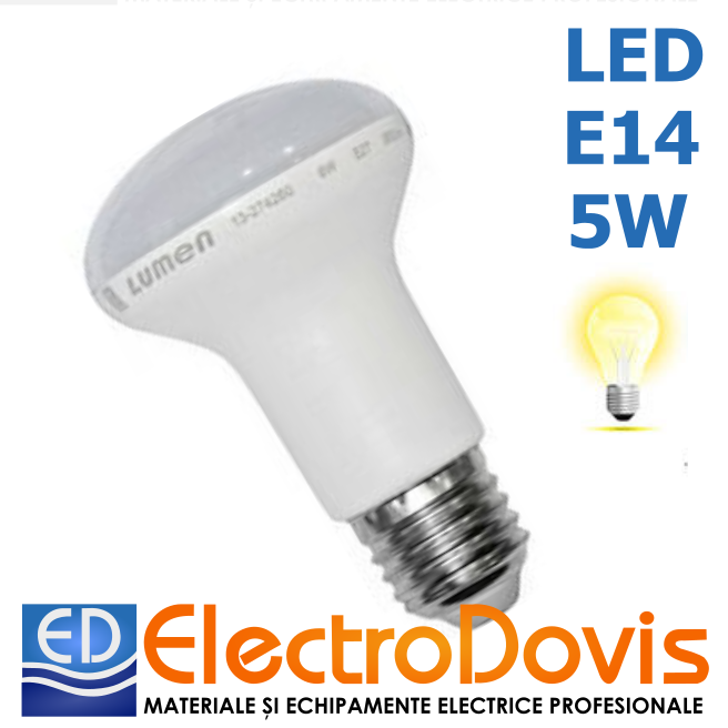 BEC SPOT LED 5W/230V E14 R50 lumina calda 13-1432500