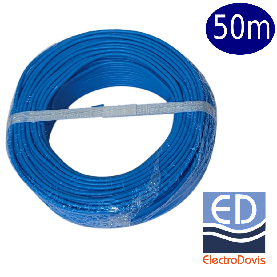FY1,5 50m albastru H07V-U