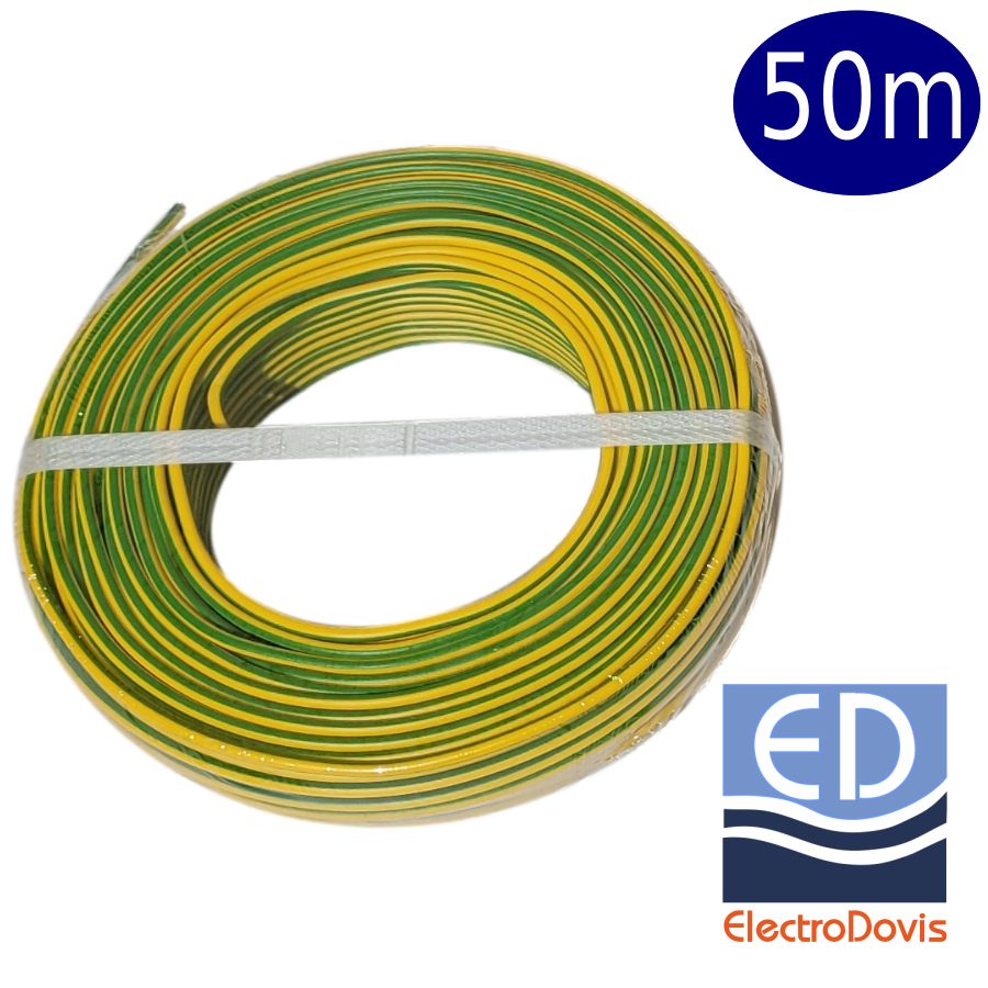 FY2,5 50m verde-galben H07V-U