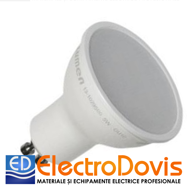 BEC LED 5W 230V SMD GU10 lumină caldă 13-1029500 3000K DAB
