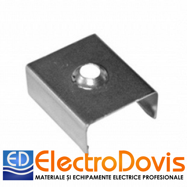 CLEMA FIXARE pentru profil de aluminiu 11mm 30-0555 (inox/plastic)