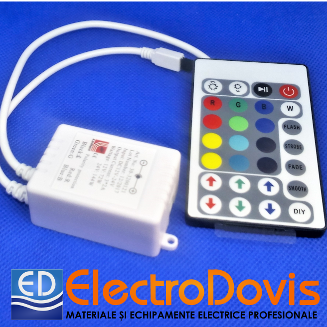 DIMMER pentru banda led RGB 6A 72W/12V;144W/24V 30-3200121 LUMEN
