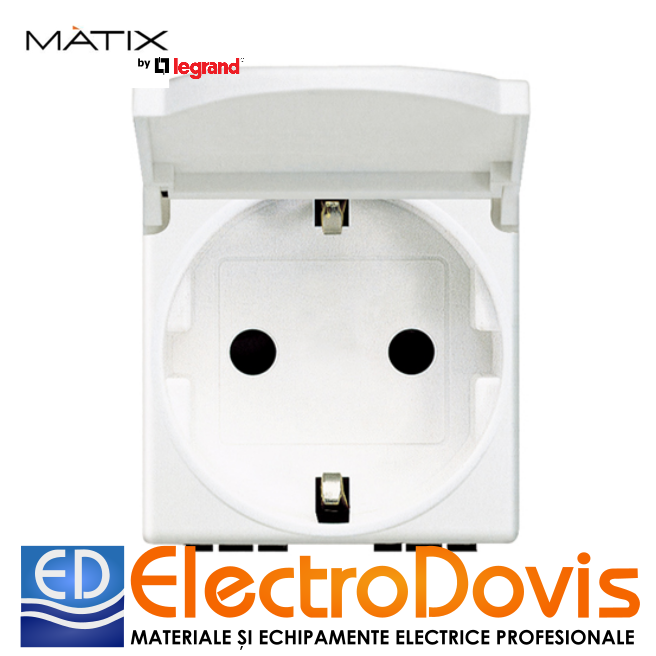 PRIZA 16A MATIX AM5440/2P CU CAPAC