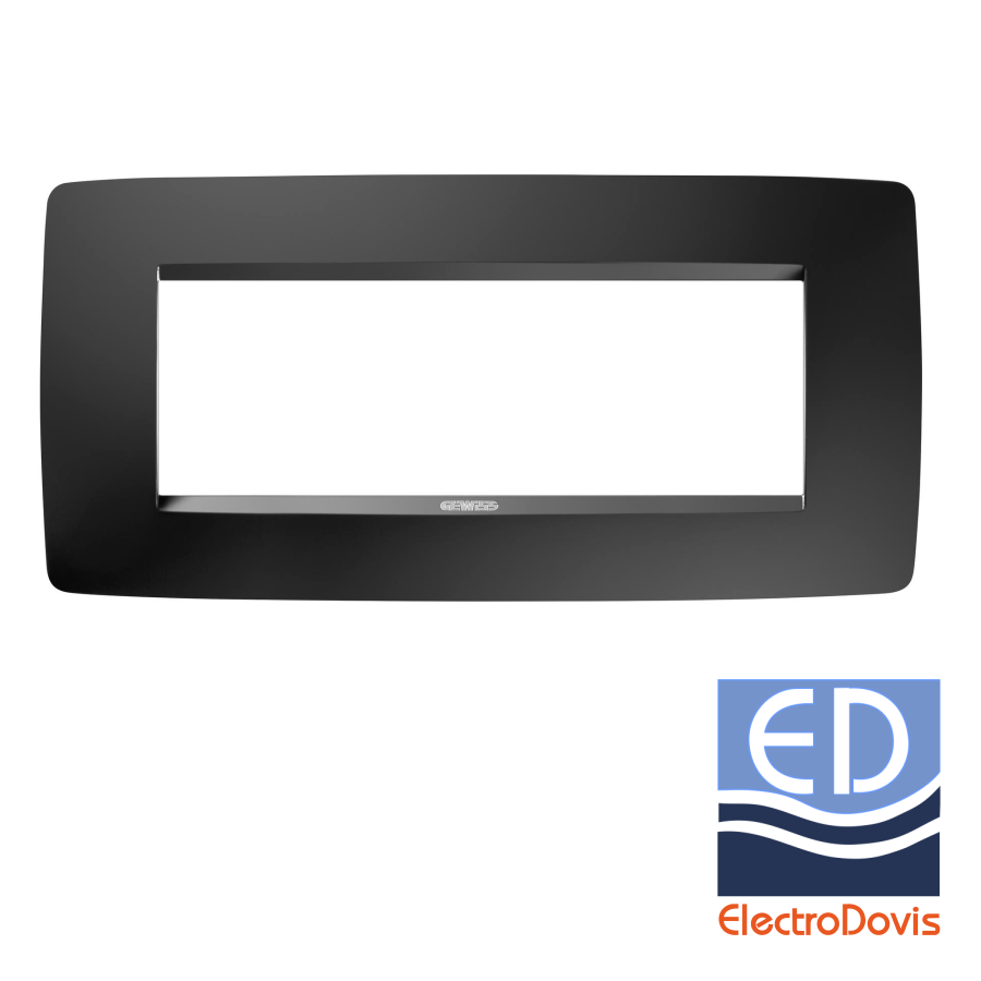 PLACA 6P One Chorus Negru Satinat GW16106VN