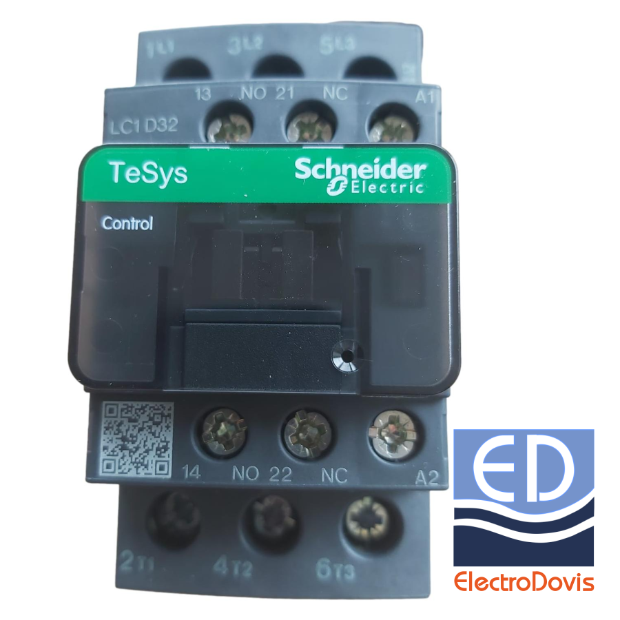 CONTACTOR 15KW 32A LC1D32P5 230V Schneider