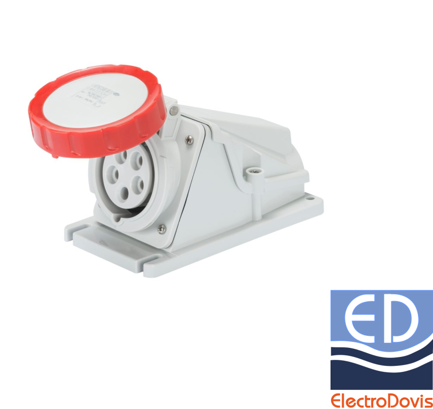 PRIZA trifazat pentru 5X16A IP67 400V 90' GW62505 6H