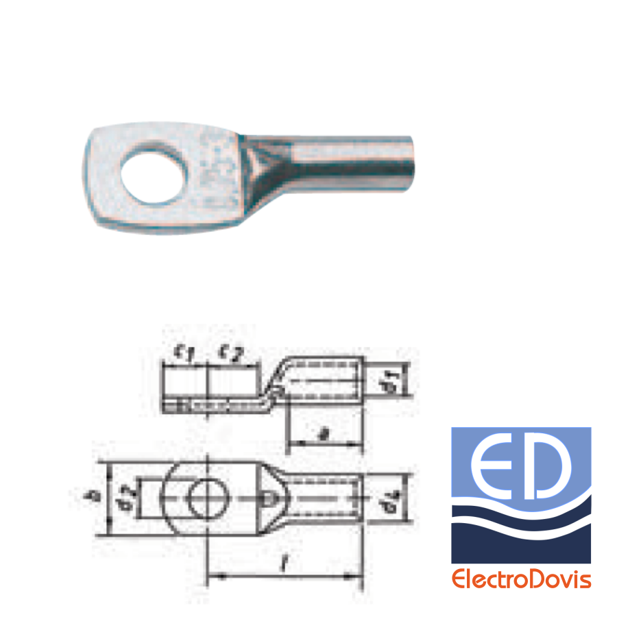 PAPUC CUPRU 2.5/8 Klauke L2.5/8MS