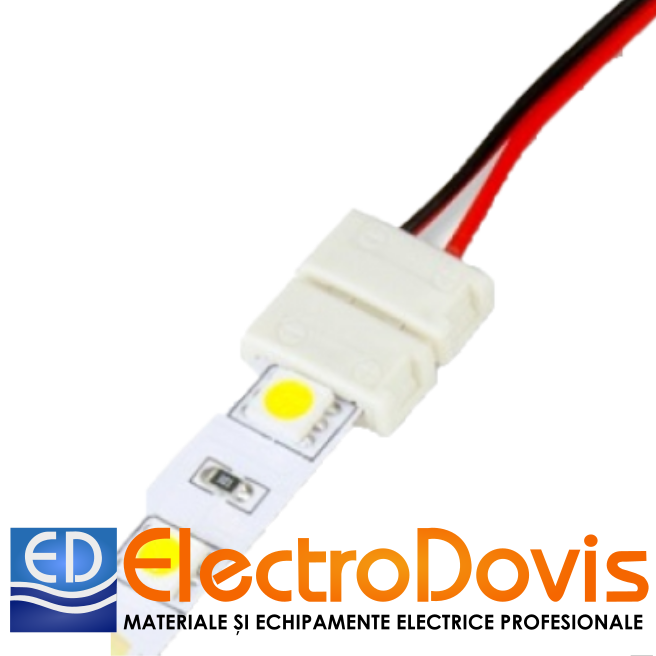 CONECTOR BANDA LED pentru alimentare, monocolora