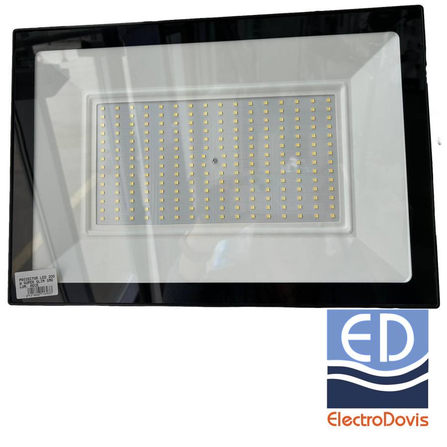 PROIECTOR LED 200W SUPER SLIM SMD lumină RECE UPTEC 18000lm