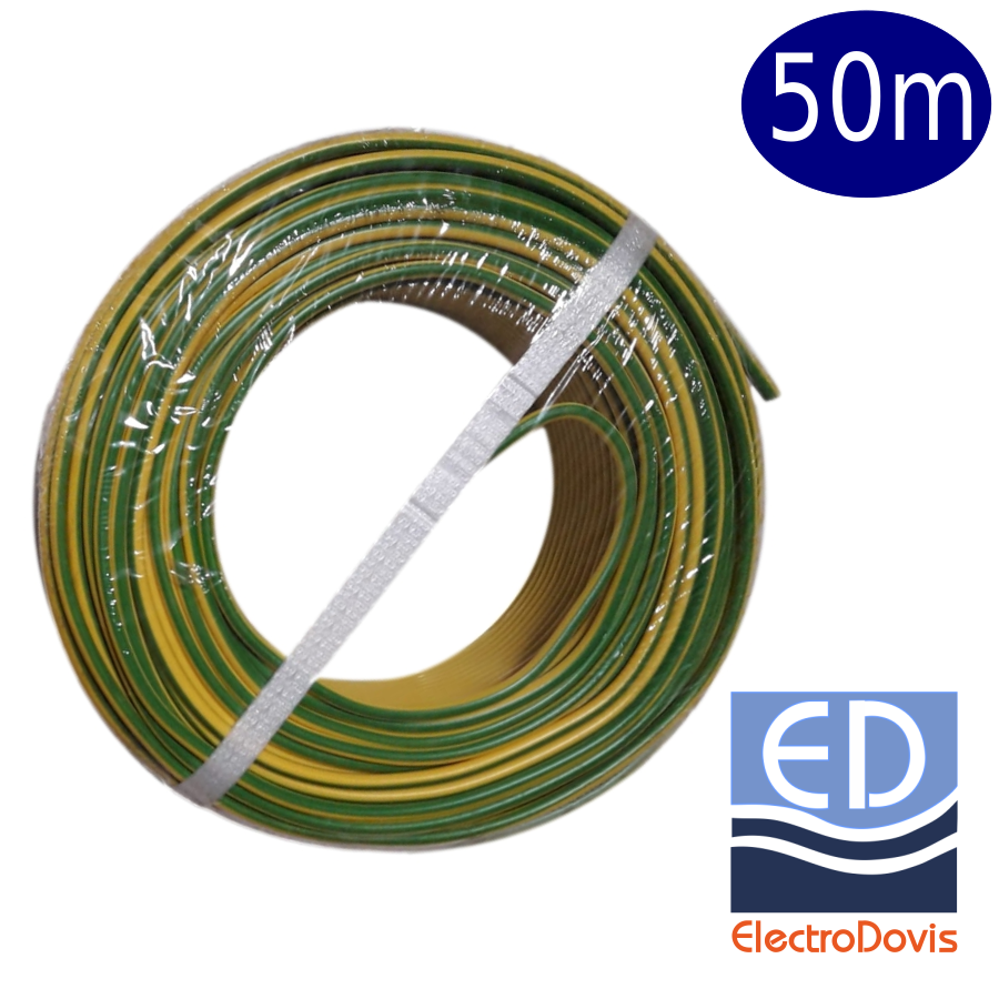 FY4 50m verde-galben H07V-U