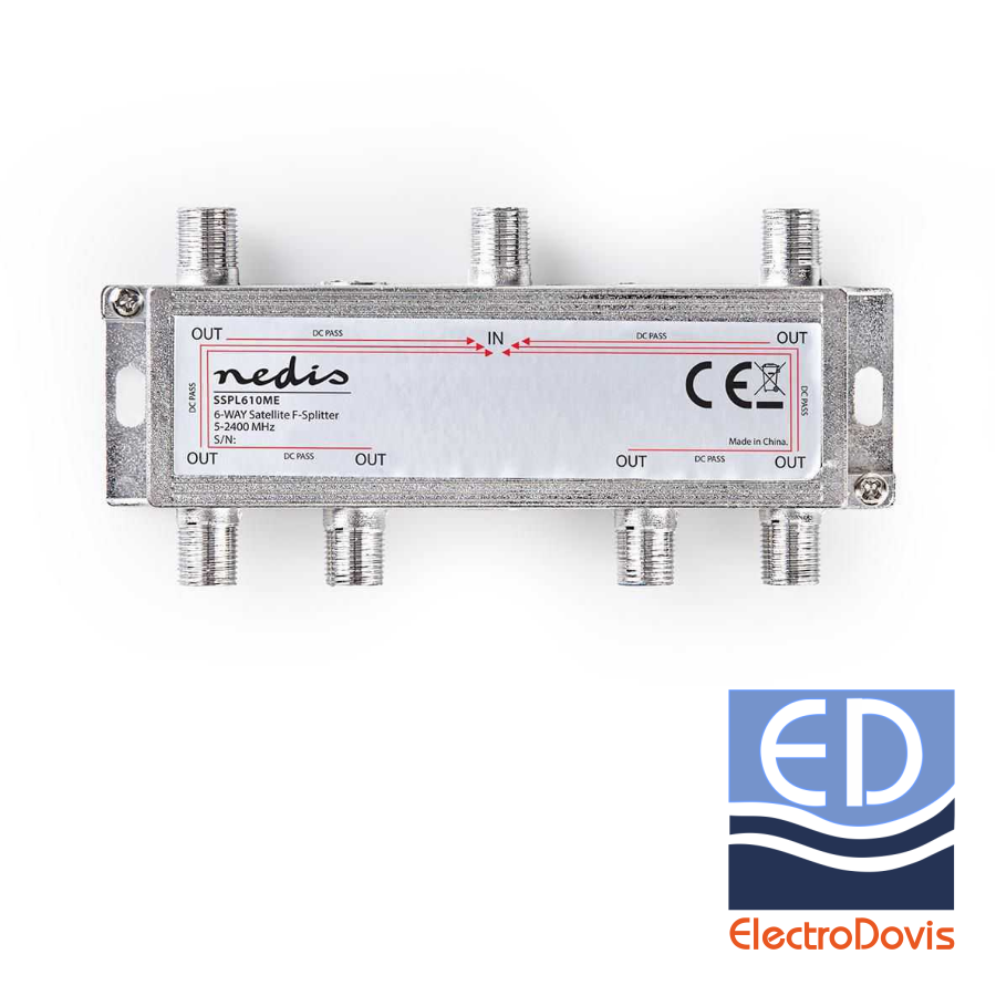 SPLITER TV.6 CAI 2400Mhz Nedis