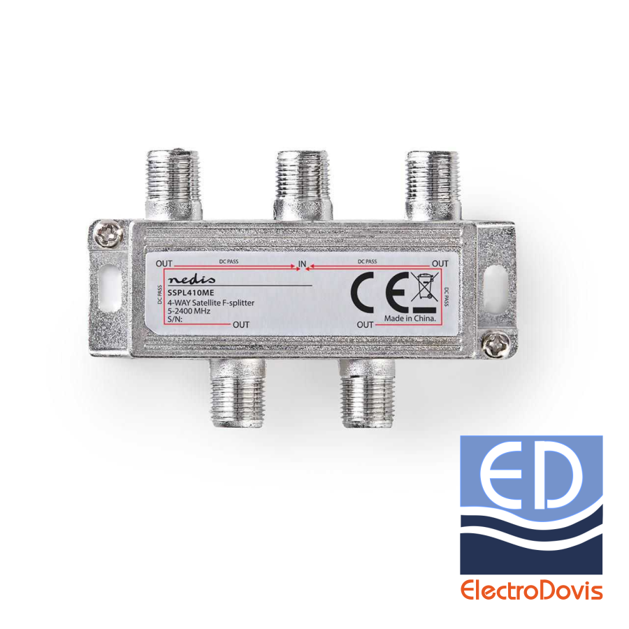 SPLITER TV.4 CAI Nedis 5-2400Mhz
